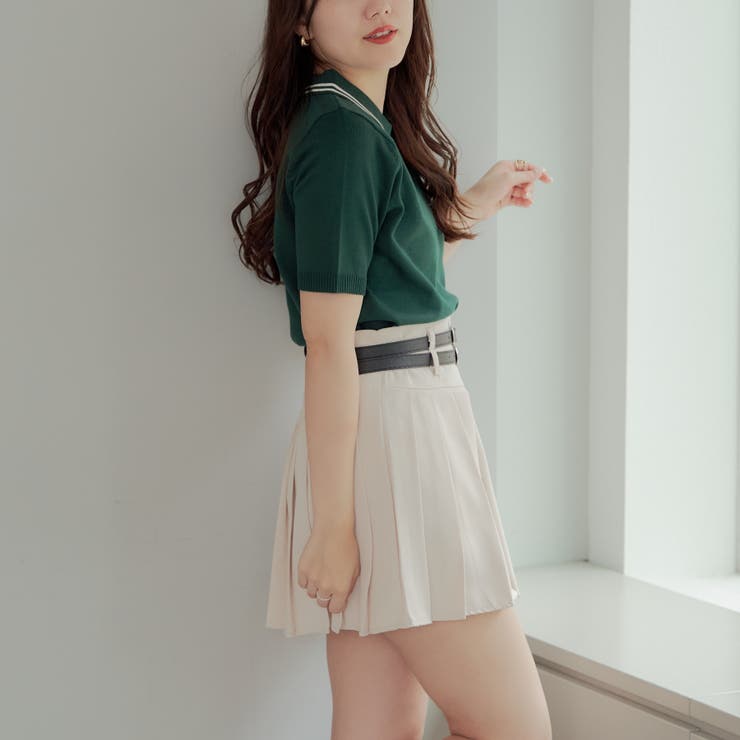 スキッパーポロニット | RMAF　NICE CLAUP / OLIVE des OLIVE | 詳細画像29 
