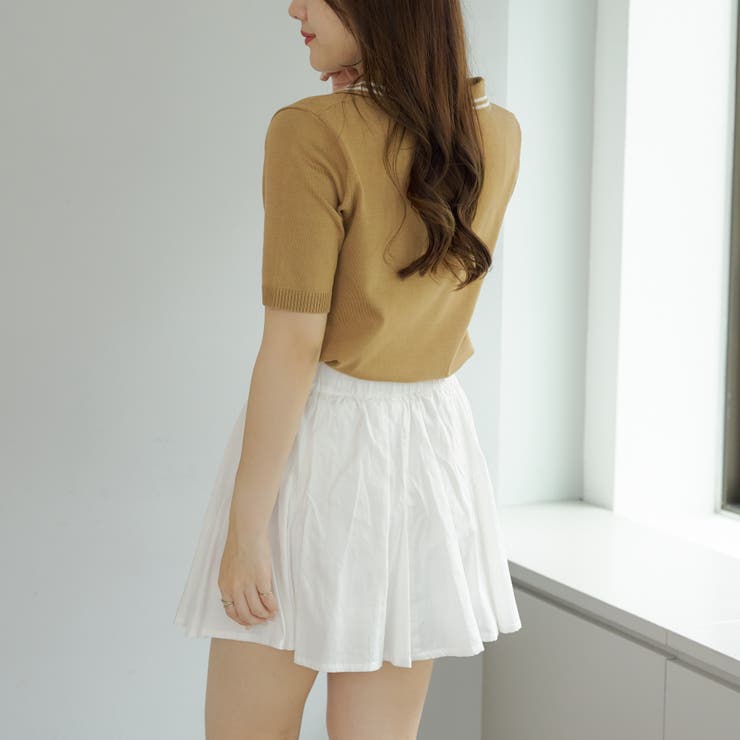 スキッパーポロニット | RMAF　NICE CLAUP / OLIVE des OLIVE | 詳細画像5 