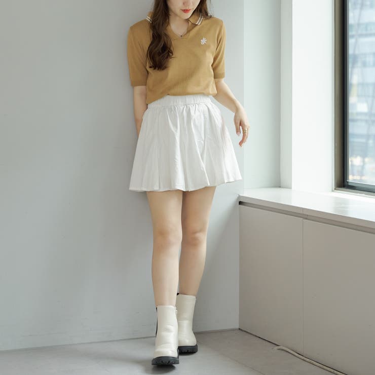 スキッパーポロニット | RMAF　NICE CLAUP / OLIVE des OLIVE | 詳細画像7 