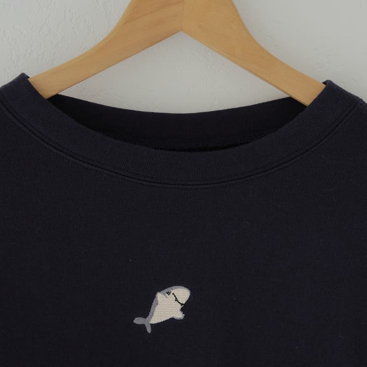 【大人気アニマルシリーズ】サメ片袖トレーナー | RMAF　NICE CLAUP / OLIVE des OLIVE | 詳細画像11 