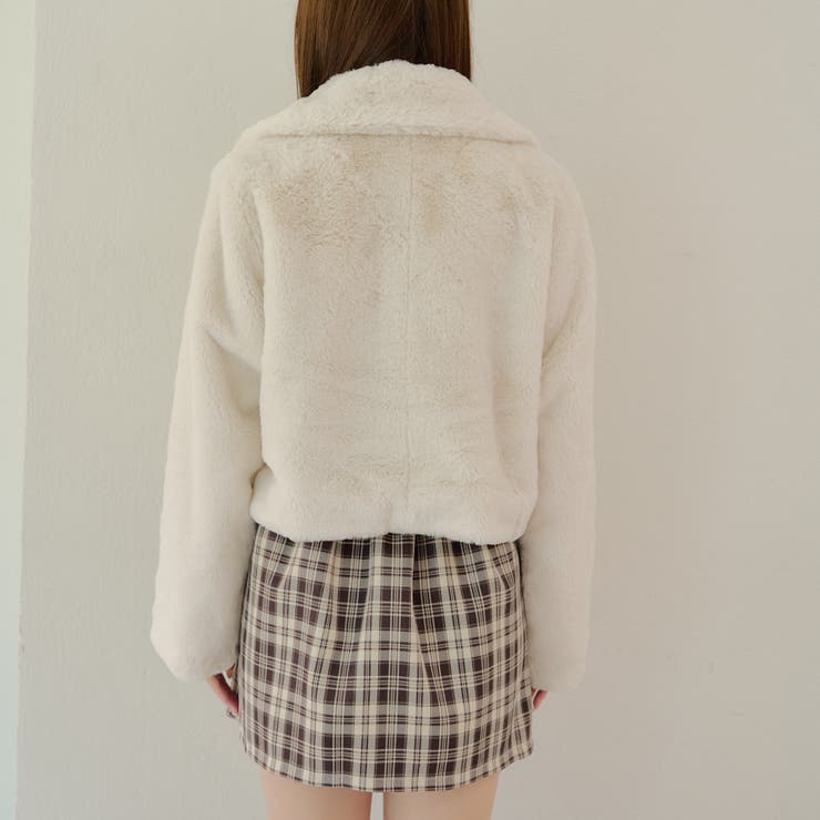 再お値下げ♪【blugirl 】美品⭐︎ラビットファー ショートジャケット 再お値下げ♪【blugirl 】美品⭐︎ラビットファー ショートジャケット