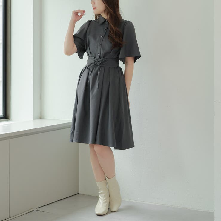 ウエストベルトワンピース[品番：OLOW0013871]｜RMAF NICE CLAUP