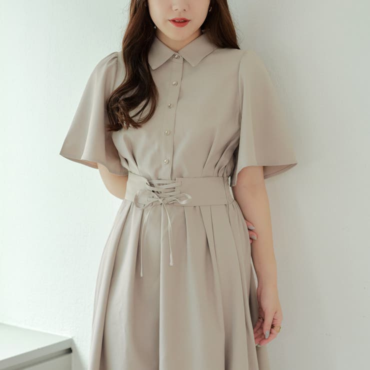 ウエストベルトワンピース[品番：OLOW0013871]｜RMAF NICE CLAUP
