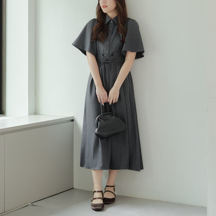 ウエストベルトワンピース[品番：OLOW0013871]｜RMAF NICE CLAUP
