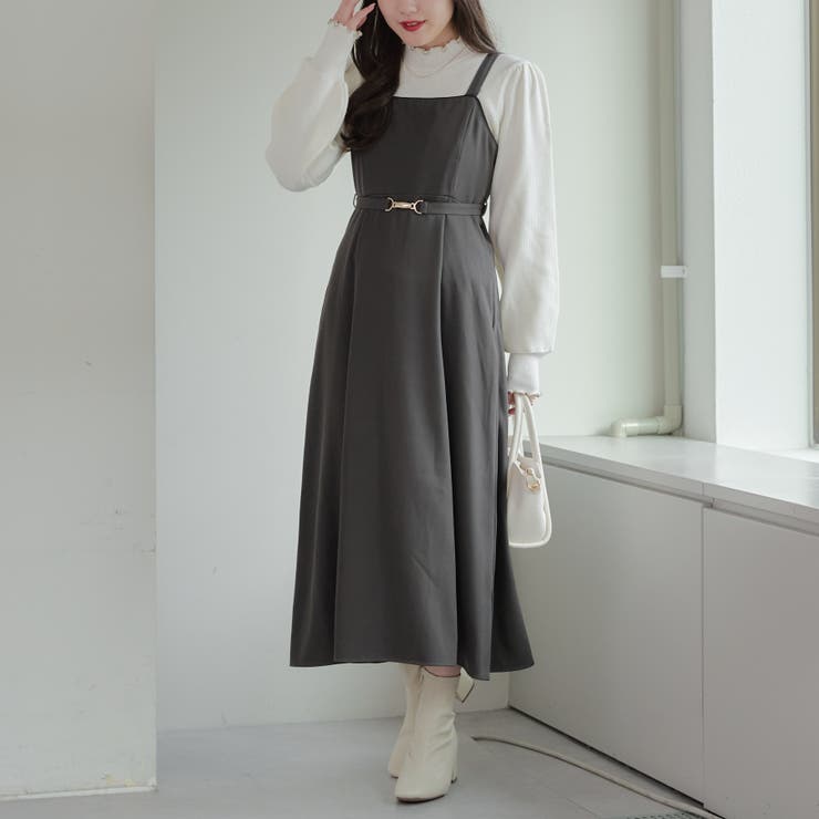 aloha.naaa様 ジャンスカ 38黒 アニュアンス anuans ストレートジャンスカ （BLACK） -ファッション