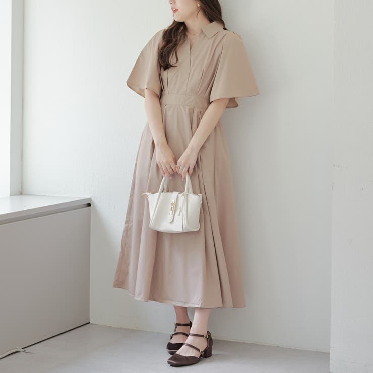 袖フレアスキッパーワンピ | RMAF　NICE CLAUP / OLIVE des OLIVE | 詳細画像12 