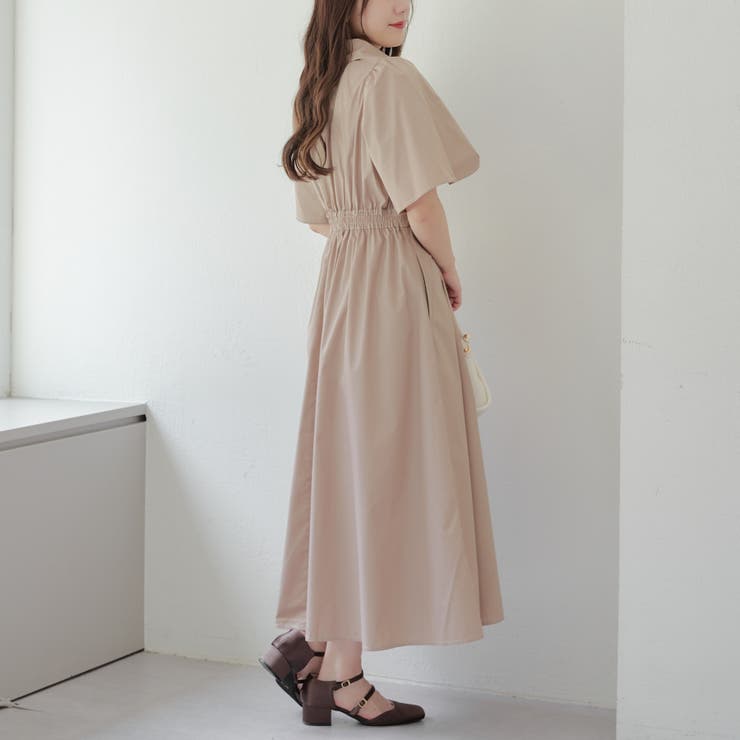 袖フレアスキッパーワンピ | RMAF　NICE CLAUP / OLIVE des OLIVE | 詳細画像15 