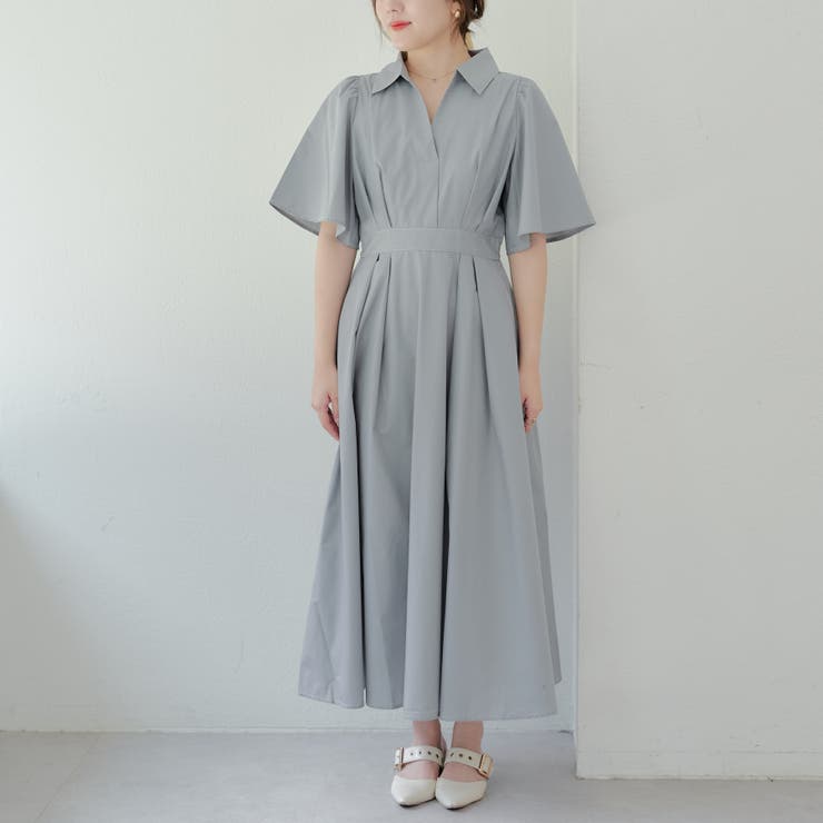袖フレアスキッパーワンピ | RMAF　NICE CLAUP / OLIVE des OLIVE | 詳細画像24 
