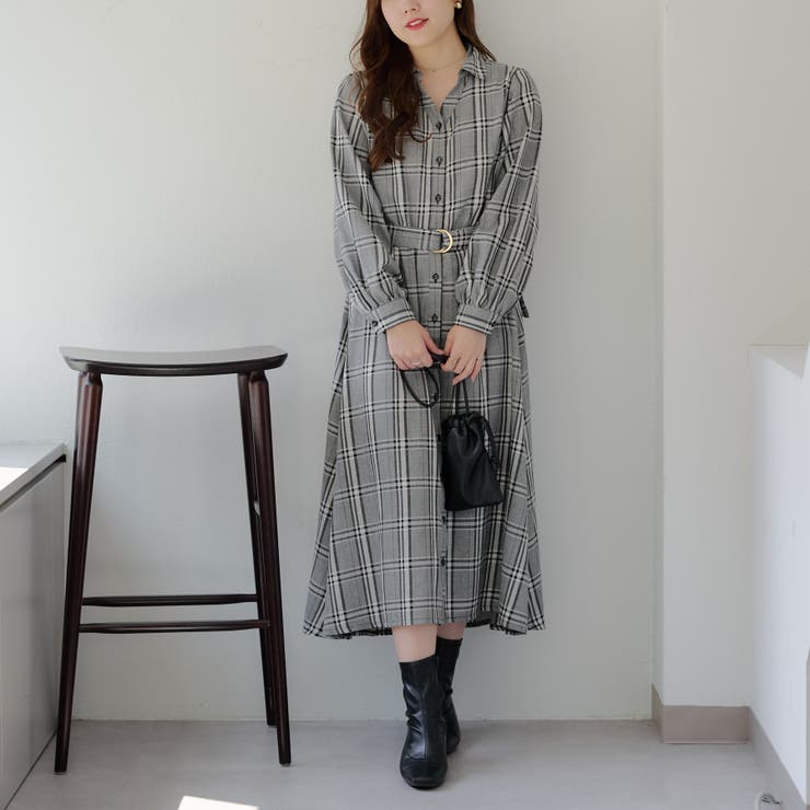 スキッパーシャツワンピース[品番：OLOW0014440]｜RMAF NICE CLAUP