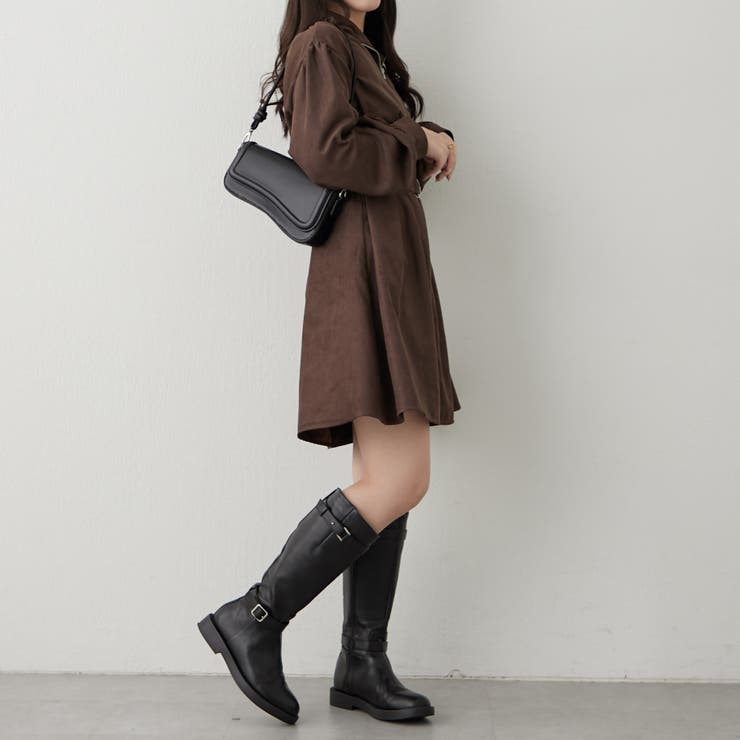 丈が選べる】ハーフZIPワンピース[品番：OLOW0014650]｜RMAF NICE