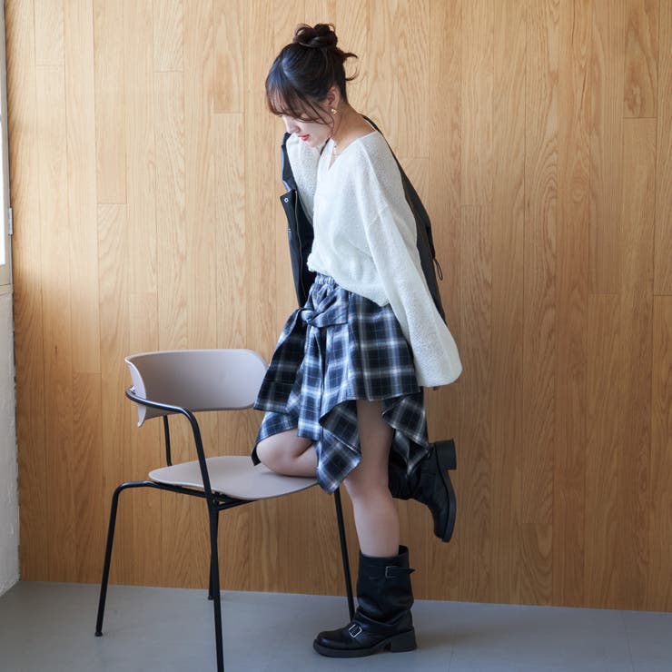 数量限定価格!! 腰巻きミニスカート[品番：OLOW0015052]｜RMAF CLAUP NICE Mサイズ