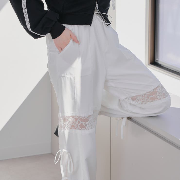 poppy レース カーゴパンツ 2_74270241-eedb-4ce5-b6b3-