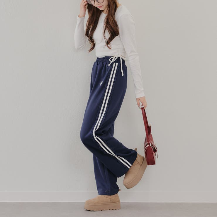 フリルジャージパンツ[品番：OLOW0015215]｜RMAF NICE CLAUP / OLIVE