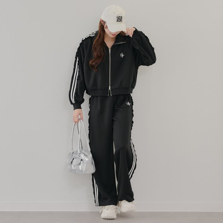 フリルジャージパンツ[品番：OLOW0015215]｜RMAF NICE CLAUP / OLIVE