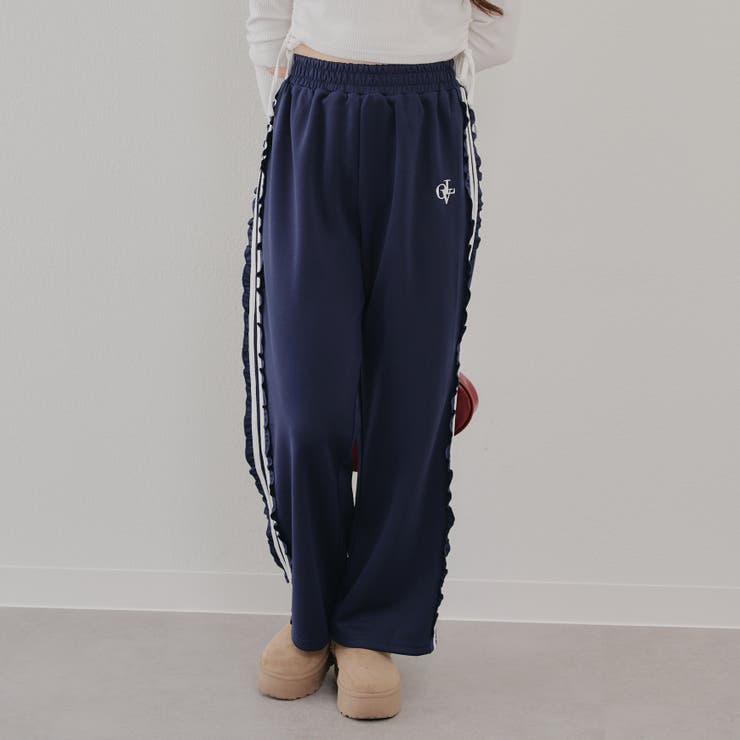 フリルジャージパンツ[品番：OLOW0015215]｜RMAF NICE CLAUP / OLIVE