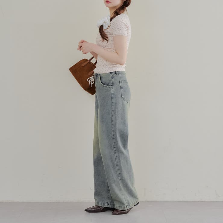 【2サイズ展開】フェードバギーデニム | RMAF　NICE CLAUP / OLIVE des OLIVE | 詳細画像10 