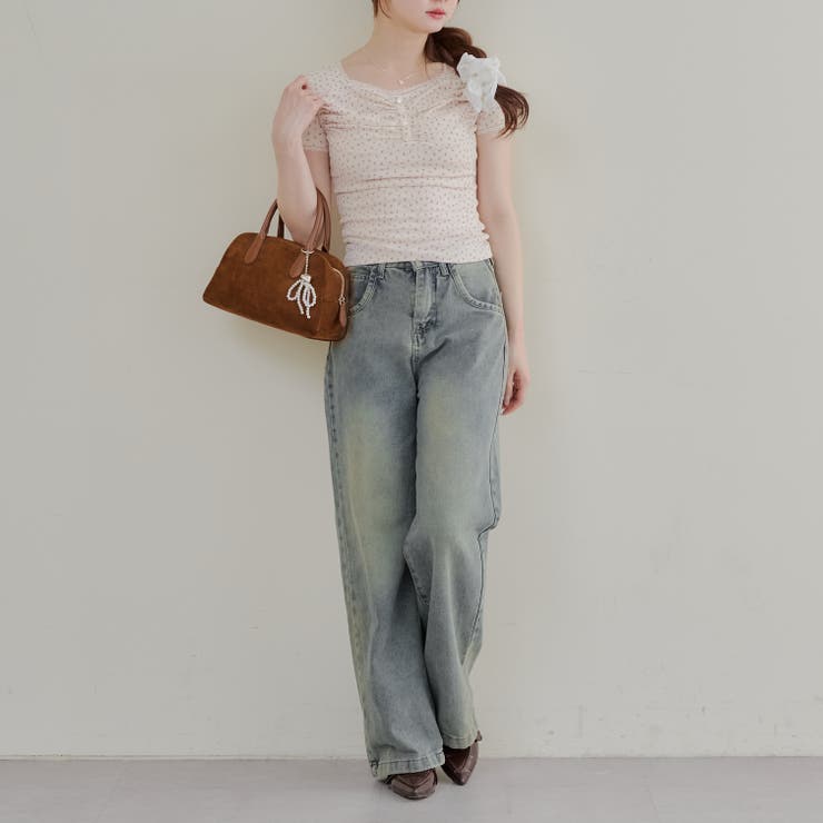 【2サイズ展開】フェードバギーデニム | RMAF　NICE CLAUP / OLIVE des OLIVE | 詳細画像13 