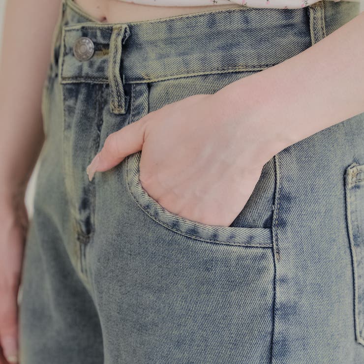 【2サイズ展開】フェードバギーデニム | RMAF　NICE CLAUP / OLIVE des OLIVE | 詳細画像20 