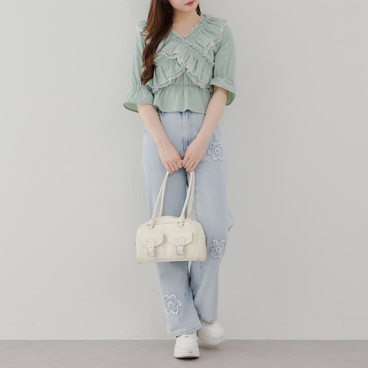 クロス衿ブラウス | NICE CLAUP / OLIVE des OLIVE　OUTLET | 詳細画像42 