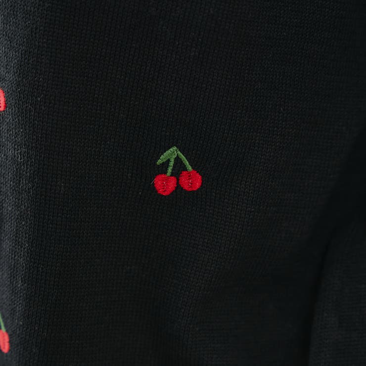 【ガーリーコーデにおすすめ】チェリー刺しゅうカーデイガン | NICE CLAUP / OLIVE des OLIVE　OUTLET | 詳細画像30 