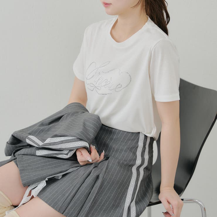 キラキラロゴT[品番：OLOW0015055]｜RMAF NICE CLAUP / OLIVE des