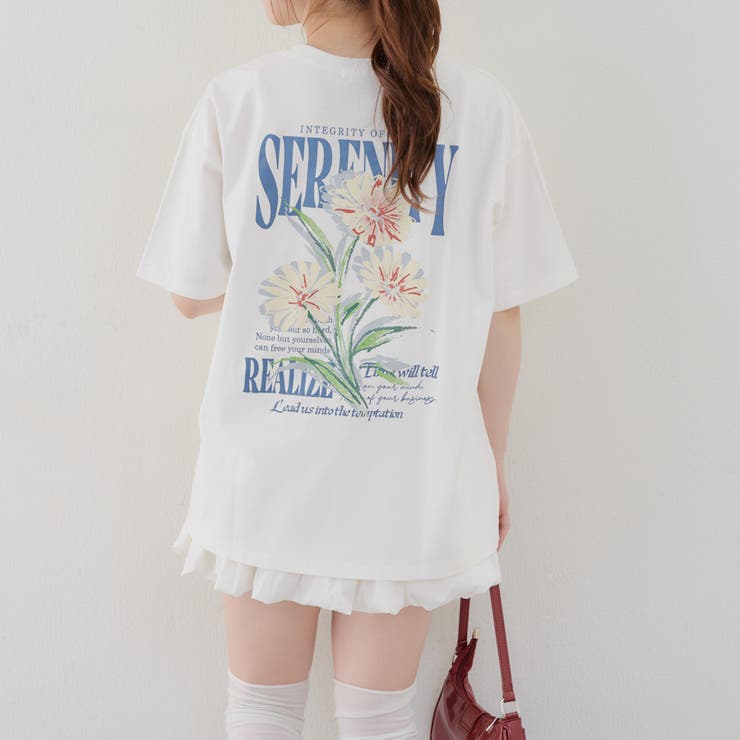お花ピグメントビッグT | RMAF　NICE CLAUP / OLIVE des OLIVE | 詳細画像5 