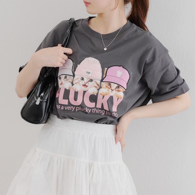 ロゴネコ帽子BigT[品番：OLOW0016004]｜RMAF NICE CLAUP / OLIVE