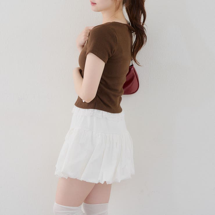 【＠re.__mi23セレクト】裾レースTシャツ | RMAF　NICE CLAUP / OLIVE des OLIVE | 詳細画像37 