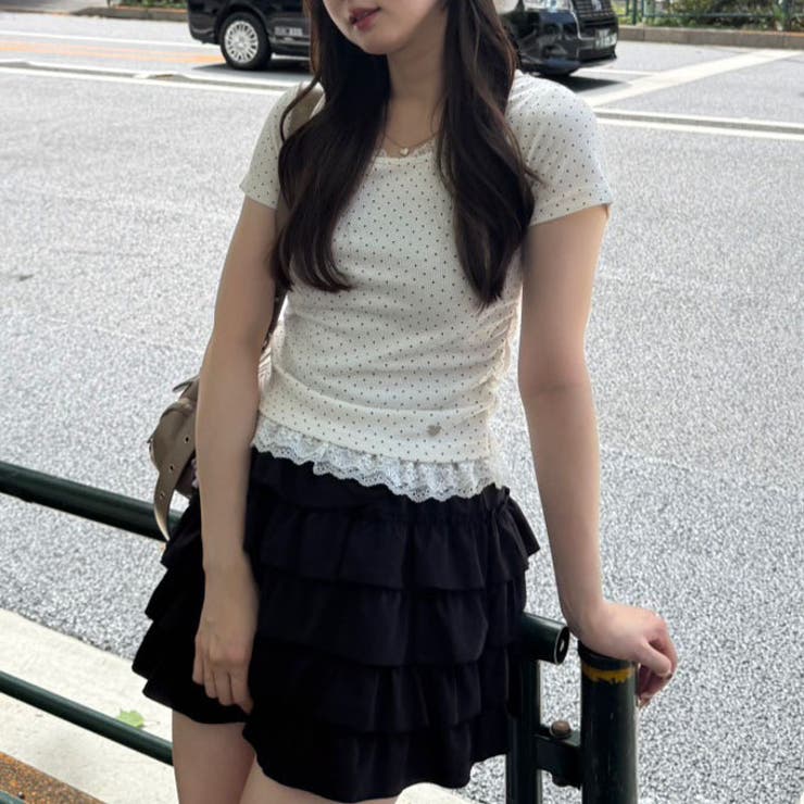 【＠re.__mi23セレクト】裾レースTシャツ | RMAF　NICE CLAUP / OLIVE des OLIVE | 詳細画像43 