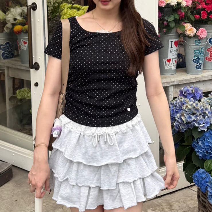 【＠re.__mi23セレクト】裾レースTシャツ | RMAF　NICE CLAUP / OLIVE des OLIVE | 詳細画像50 