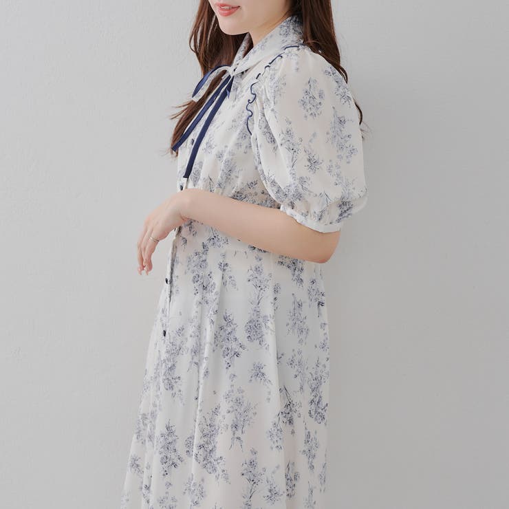 【丈の長さを選べる】リボンワンピース | RMAF　NICE CLAUP / OLIVE des OLIVE | 詳細画像5 