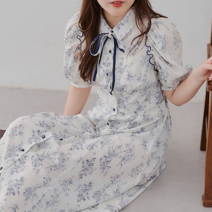 【丈の長さを選べる】リボンワンピース | RMAF　NICE CLAUP / OLIVE des OLIVE | 詳細画像6 