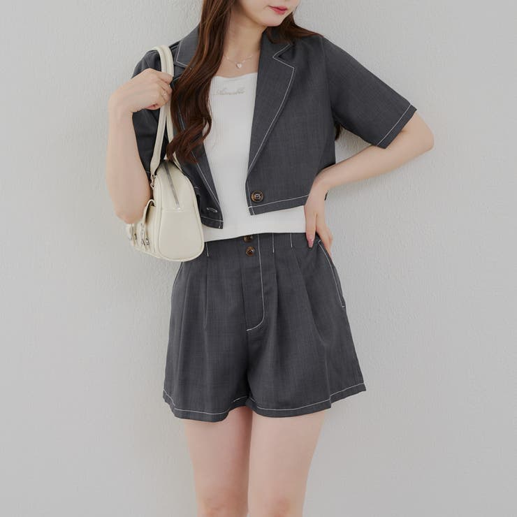 お出かけセットアップ[品番：OLOW0015779]｜RMAF NICE CLAUP / OLIVE