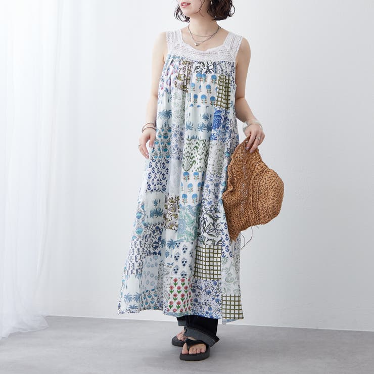 NAO】パッチワークレースワンピース[品番：OLOW0015983]｜RMAF NICE
