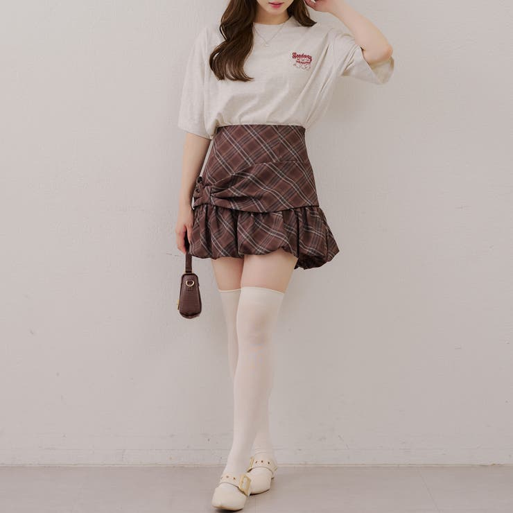 リボンバルーンミニスカート | RMAF　NICE CLAUP / OLIVE des OLIVE | 詳細画像13 
