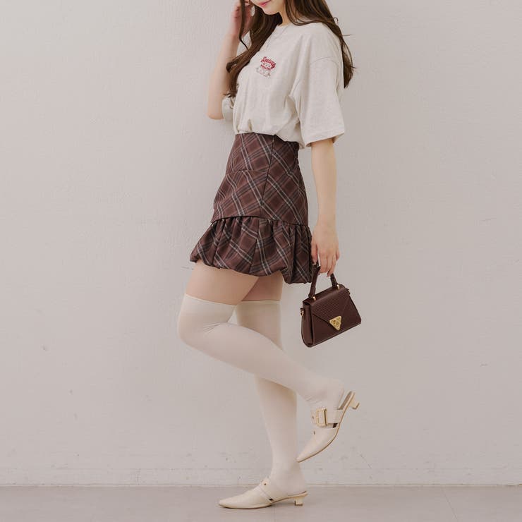 リボンバルーンミニスカート | RMAF　NICE CLAUP / OLIVE des OLIVE | 詳細画像14 