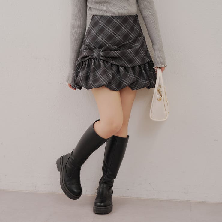 リボンバルーンミニスカート | RMAF　NICE CLAUP / OLIVE des OLIVE | 詳細画像18 