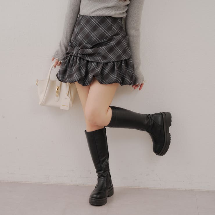 リボンバルーンミニスカート | RMAF　NICE CLAUP / OLIVE des OLIVE | 詳細画像20 
