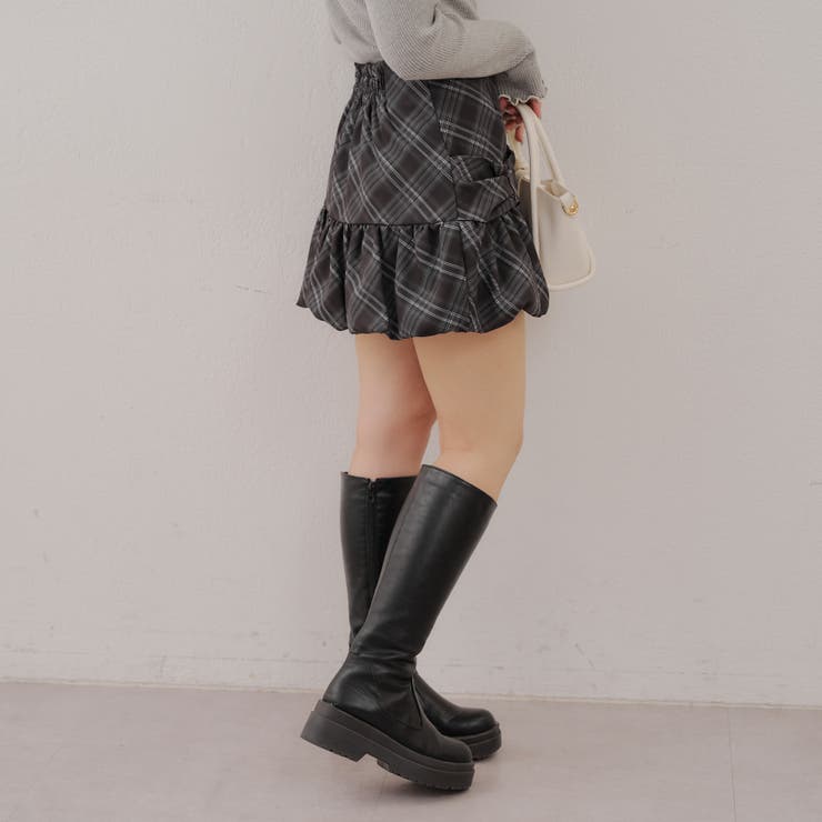 リボンバルーンミニスカート | RMAF　NICE CLAUP / OLIVE des OLIVE | 詳細画像23 