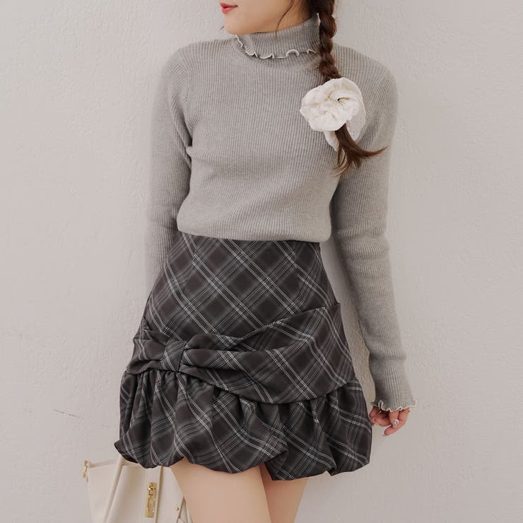 リボンバルーンミニスカート | RMAF　NICE CLAUP / OLIVE des OLIVE | 詳細画像25 