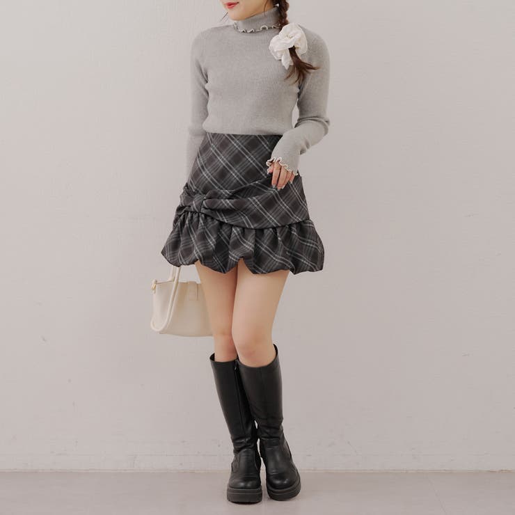 リボンバルーンミニスカート | RMAF　NICE CLAUP / OLIVE des OLIVE | 詳細画像27 
