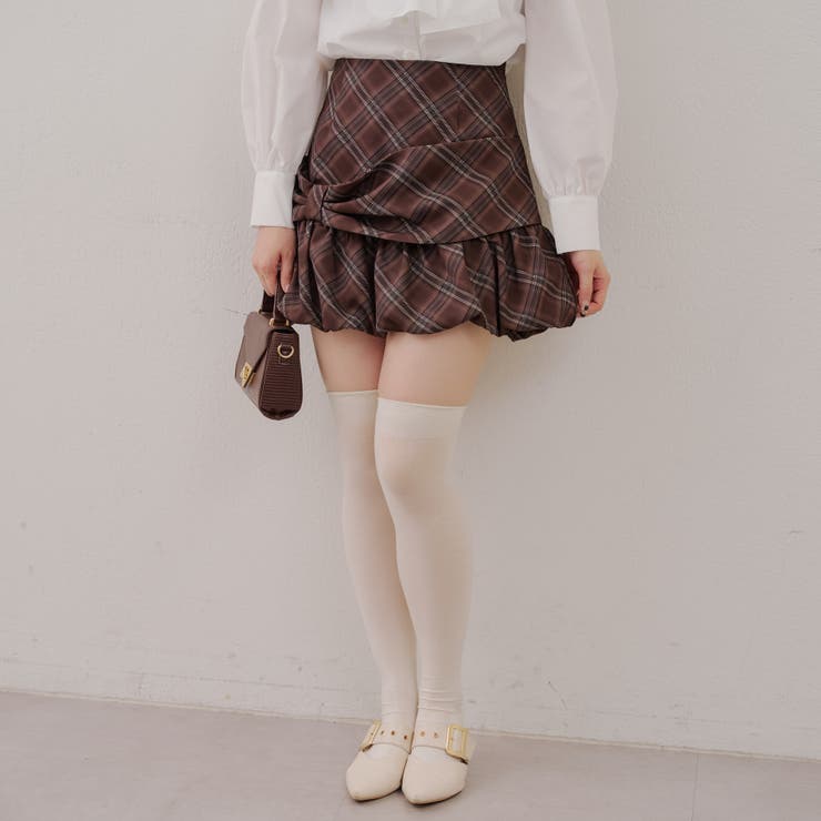 リボンバルーンミニスカート | RMAF　NICE CLAUP / OLIVE des OLIVE | 詳細画像3 
