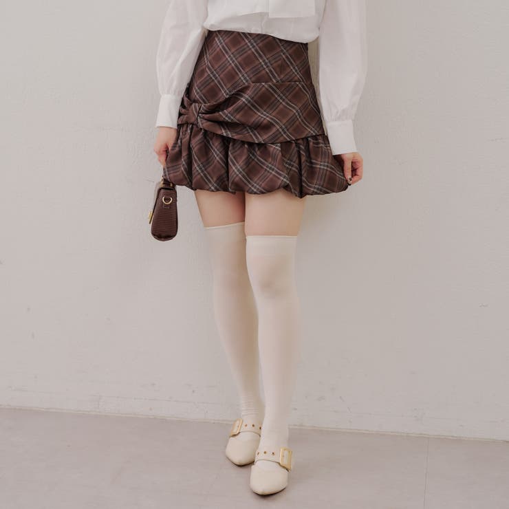 リボンバルーンミニスカート | RMAF　NICE CLAUP / OLIVE des OLIVE | 詳細画像4 