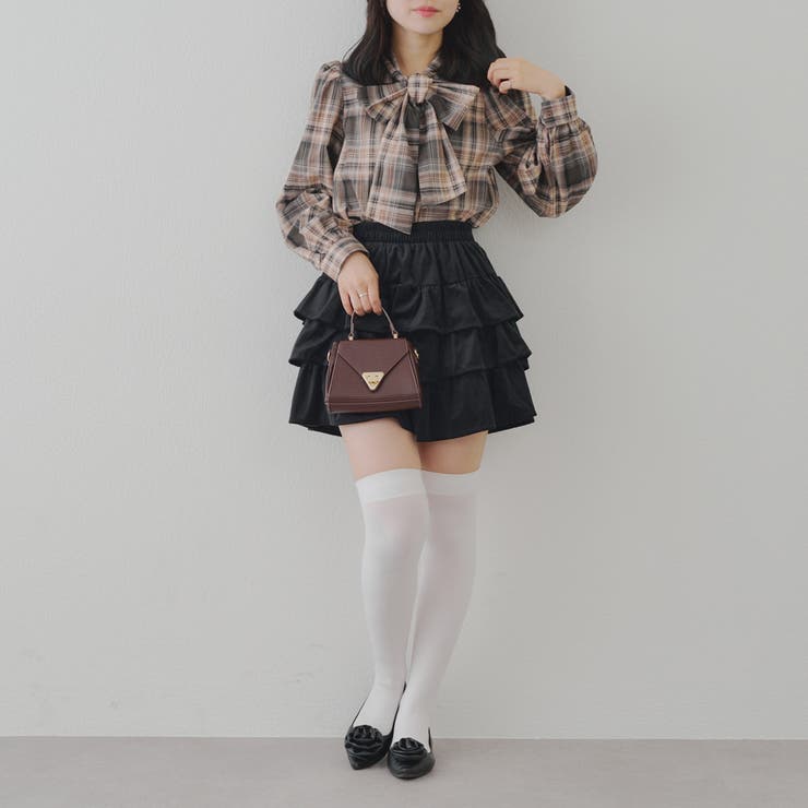 ベロアティアードスカート | RMAF　NICE CLAUP / OLIVE des OLIVE | 詳細画像10 
