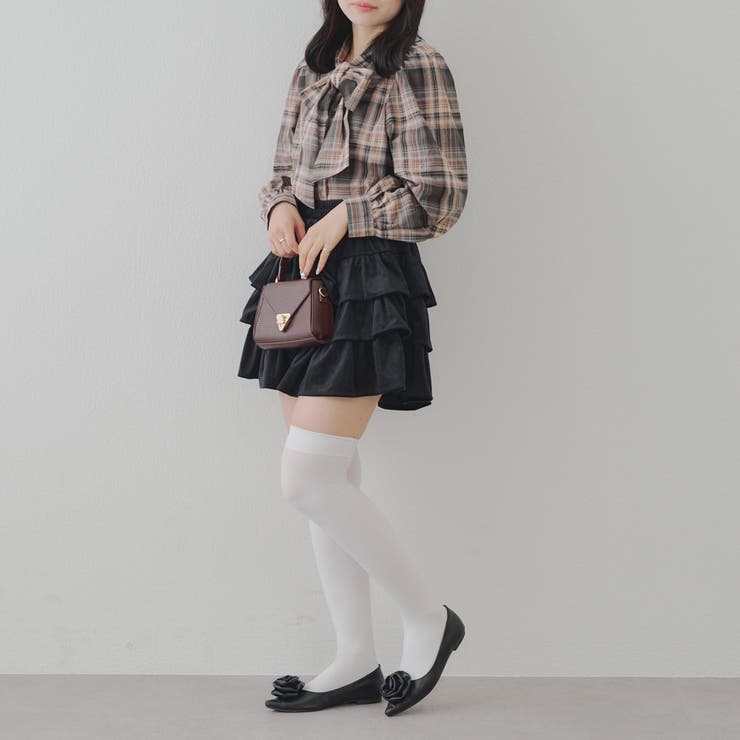 ベロアティアードスカート | RMAF　NICE CLAUP / OLIVE des OLIVE | 詳細画像11 