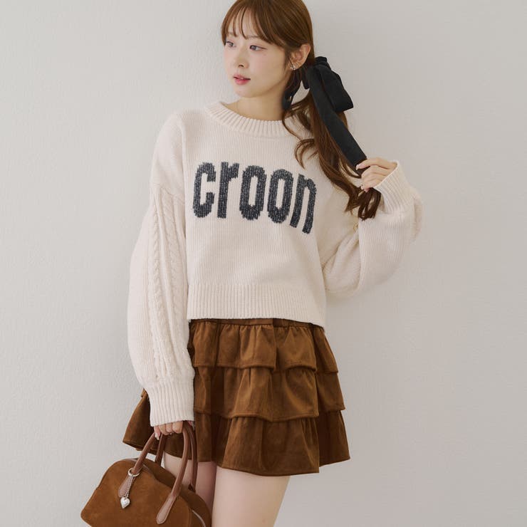 ベロアティアードスカート | RMAF　NICE CLAUP / OLIVE des OLIVE | 詳細画像39 
