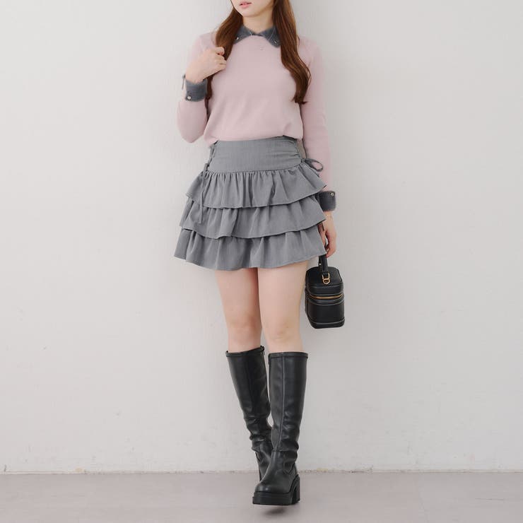 ドロストティアードスカート[品番：OLOW0016667]｜RMAF NICE CLAUP