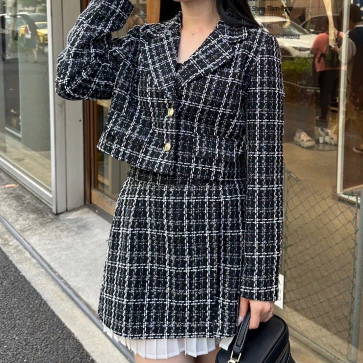 【セットアップ対応】ツイードスカート | RMAF　NICE CLAUP / OLIVE des OLIVE | 詳細画像12 