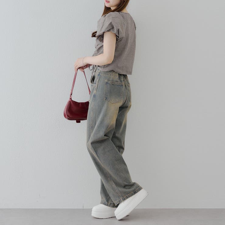 【2サイズ展開】バギーデニム | RMAF　NICE CLAUP / OLIVE des OLIVE | 詳細画像9 