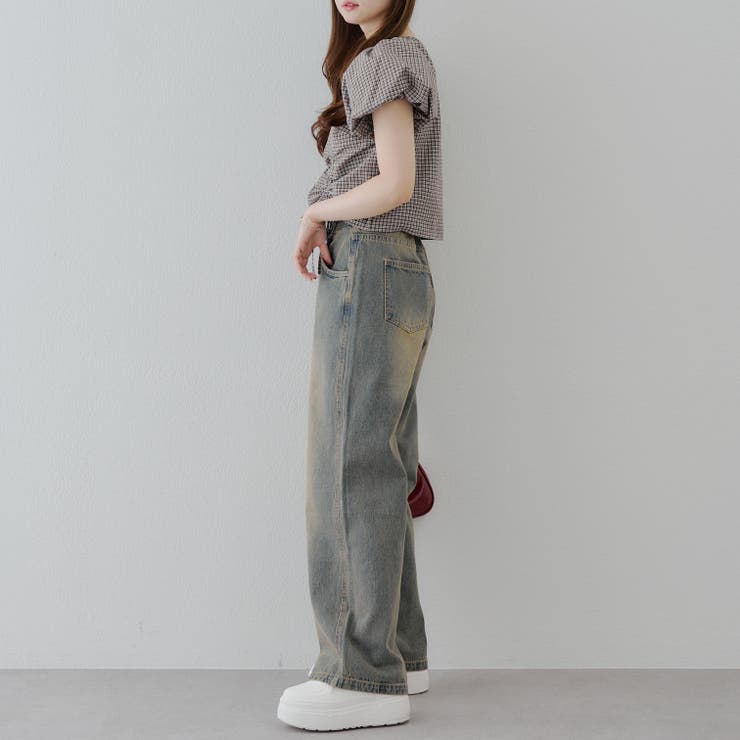 【2サイズ展開】バギーデニム | RMAF　NICE CLAUP / OLIVE des OLIVE | 詳細画像10 